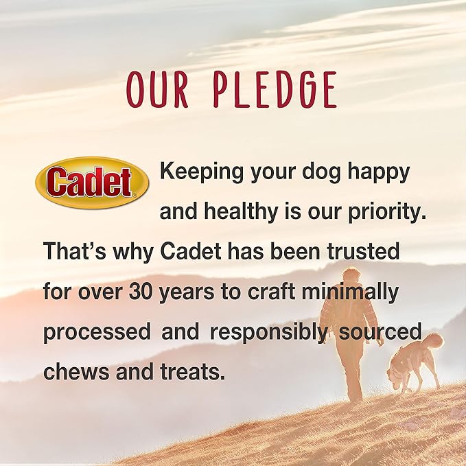 Cadet Gourmet Chicken Breast Dog Treats - Healthy & Natural Chicken Dog Training Treats for Small & Large Dogs - Inspected & Tested in USA (28 oz.)