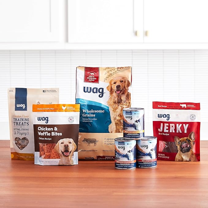 Amazon Brand - Wag Dry Dog Food Chicken & Sweet Potato, Grain Free 24 lb Bag