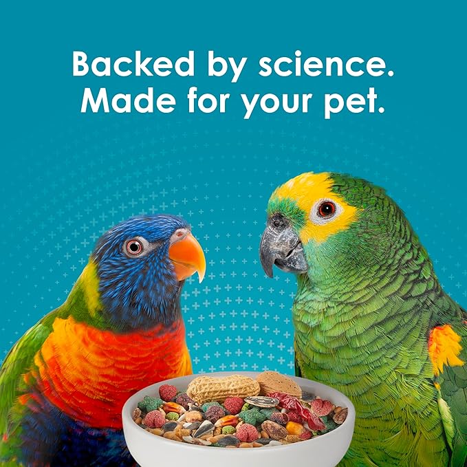 Kaytee Forti-Diet Pro Health Pet Parrot Bird Food, 8 Pound