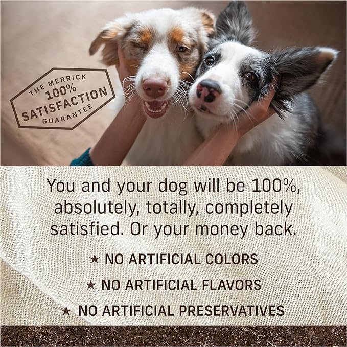 Merrick Premium Grain Free Dry Adult Dog Food, Wholesome And Natural Kibble With Real Chicken And Sweet Potato - 10.0 lb. Bag