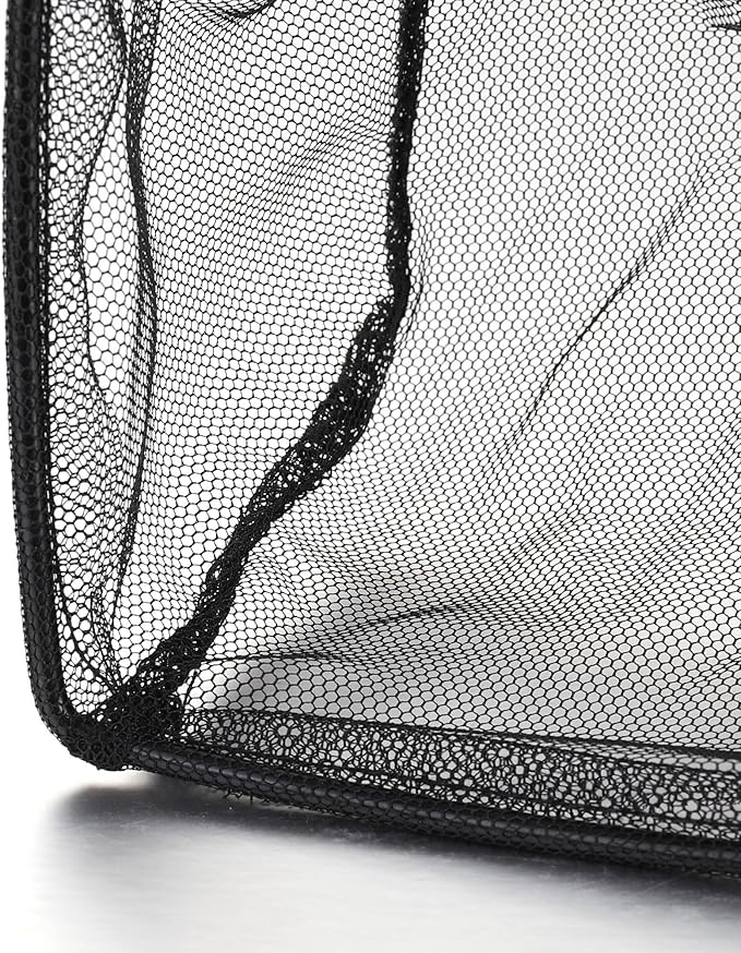 Mogoko 2 Pack Aquarium Net Fish Net, Small Net, Multi-Size Fine Mesh Aquarium Net with Long Plastic Handle for Fish Tank
