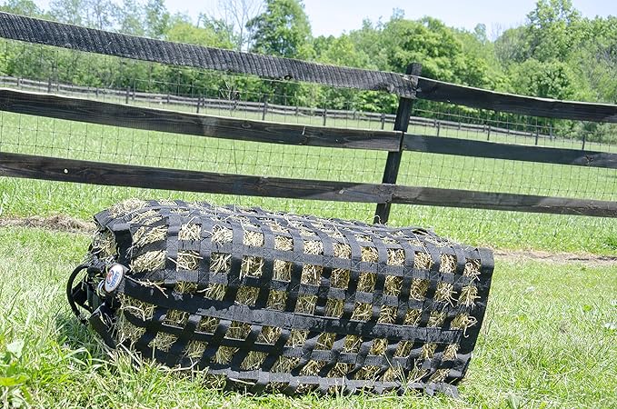 Derby Originals XL Go Around Slow Feeder Horse Hay Bag with Super Tough Bottom and 1 Year Warranty, Purple, 71-7132-PUR