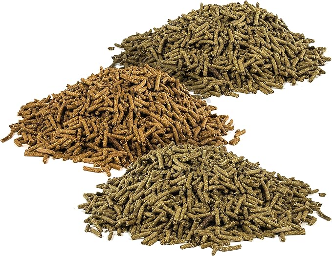 UltraCruz Equine Vitamins B-1 (2.5 lb), B-12 (4 lb) & C (4 lb) Horse Supplement Pellet Bundle