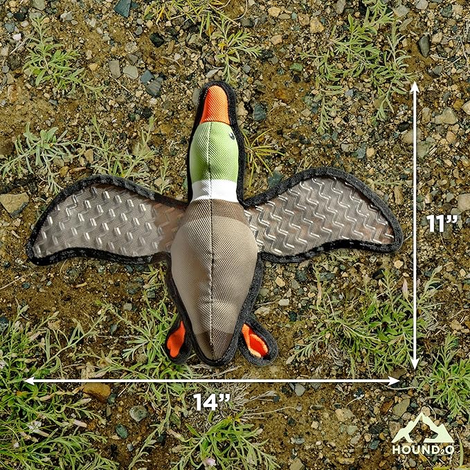 Dog Toys | Plush Toy Duck Stuffed Animal for Dogs | Outdoor Toy - Easy to Clean and Made from Non Toxic Materials