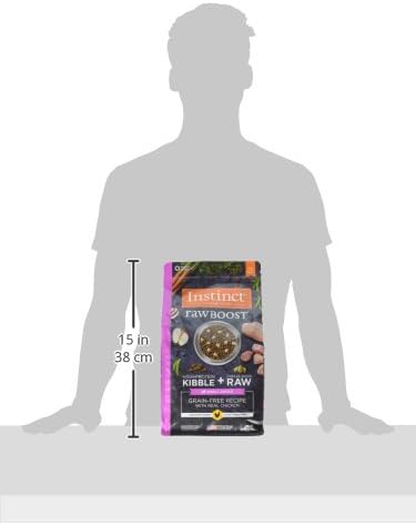 Instinct Raw Boost Small Breed, Natural Dry Dog Food with Freeze Dried Pieces, High Protein, Grain Free Recipe - Real Chicken, 4 lb. Bag