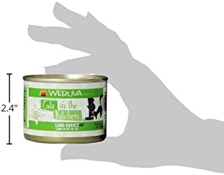 Weruva Cats in The Kitchen, Lamb Burger-ini with Lamb Au Jus Cat Food, 6oz Can (Pack of 24)