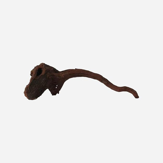 Natural Driftwood for Aquarium Decor, L16.14×W4.33×H4.33 Inches Large Drift Wood Decorations for Reptile Hide, Fish Tank, Optional Shapes