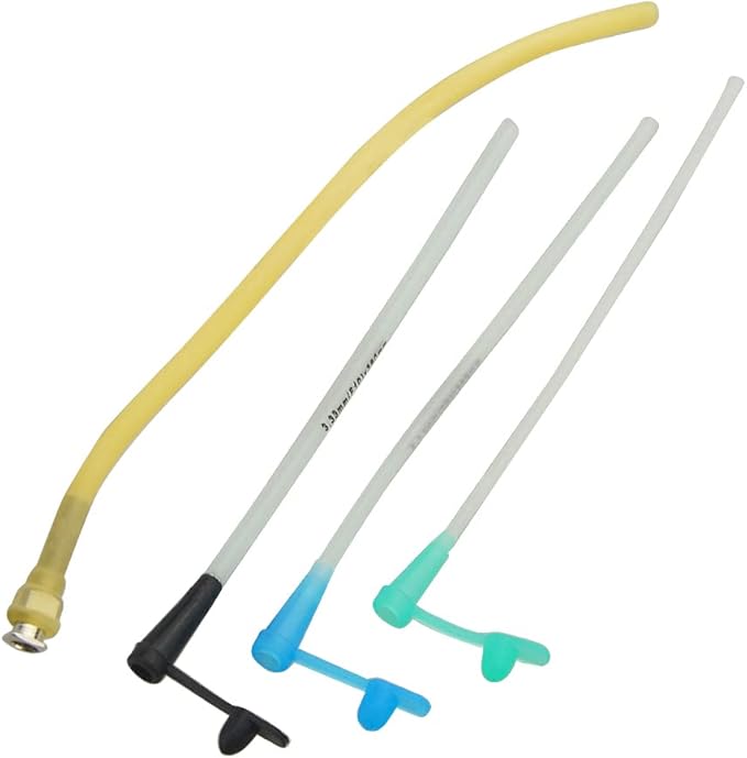 LILYS PET Reuseable Young Birds Feeding Syringe,Plastic and Perspex Material,Feeding Milk for Young Birds or Feeding Medicine for Sick Birds (50ml and 2+2.5+3+4mm Hose)
