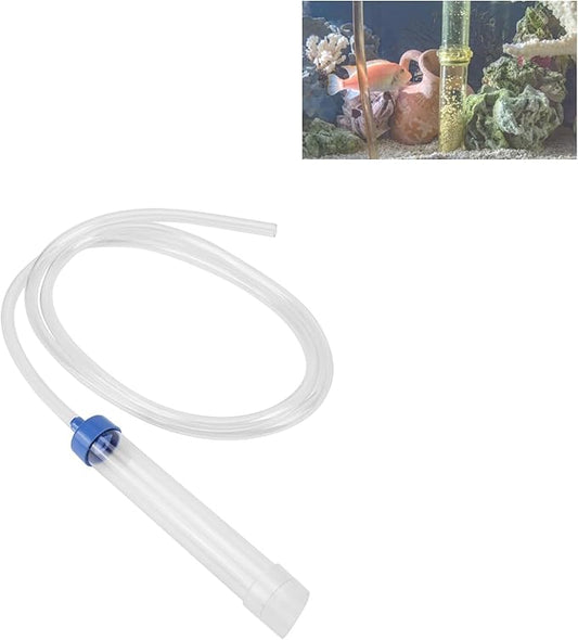 KUIDAMOS Aquarium Manual Water Changer Gravel Cleaner Siphon Tube Fish Tank Tidyning Tool Fish Tank Gravel Cleaner Aquarium Vacuum Siphon Fish Tank Drainer Gravel Cleaners