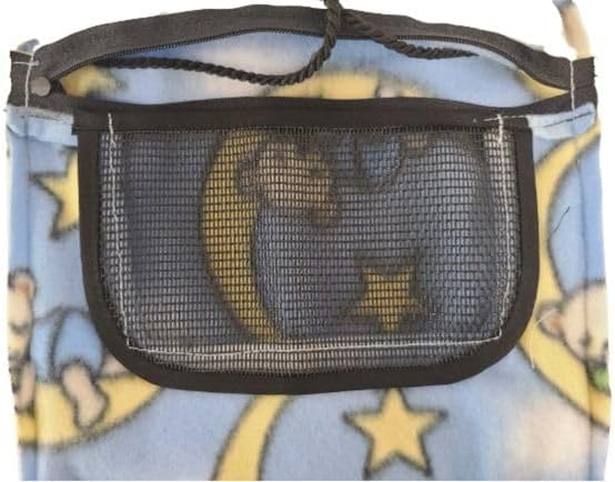 Bonding Carry Pouch for Sugar Gliders and Other Small Pets (Multiple Styles Available) (ZZZ Time)
