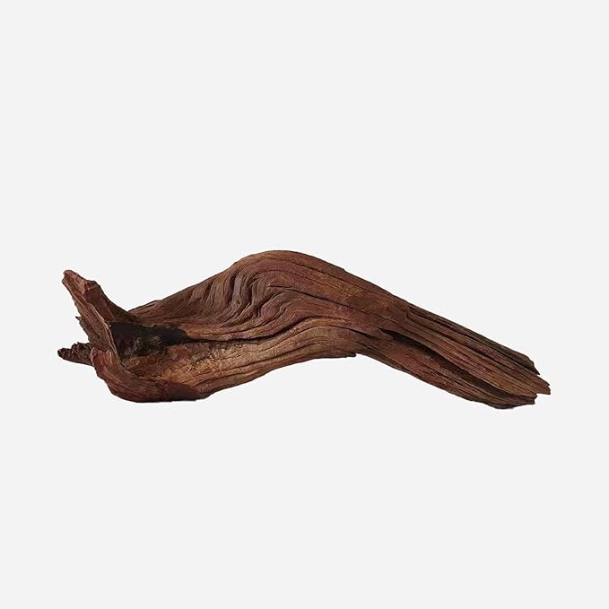 Natural Driftwood for Aquarium Decor, L18.11×W6.3×H5.12 Inches Large Drift Wood Decorations for Reptile Hide, Fish Tank, Optional Shapes
