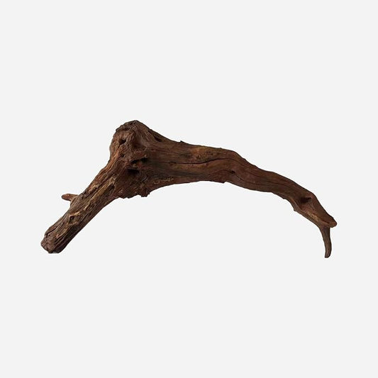 Natural Driftwood for Aquarium Decor, L24.8×W4.33×H14.96 Inches Large Drift Wood Decorations for Reptile Hide, Fish Tank, Optional Shapes