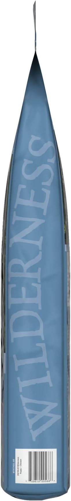 Blue Buffalo Wilderness Puppy High-Protein Dry Dog Food with Real Chicken, Grain-Free, Made in the USA with Natural Ingredients, Chicken, 24-lb Bag