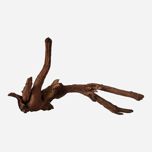 Natural Driftwood for Aquarium Decor, L21.26×W3.94×H11.81 Inches Large Drift Wood Decorations for Reptile Hide, Fish Tank, Optional Shapes