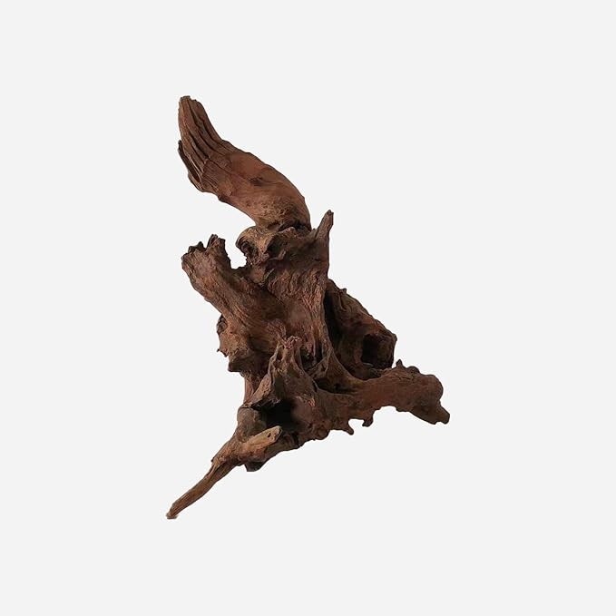 Natural Driftwood for Aquarium Decor, L15.75×W9.06×H12.6 Inches Large Drift Wood Decorations for Reptile Hide, Fish Tank, Optional Shapes
