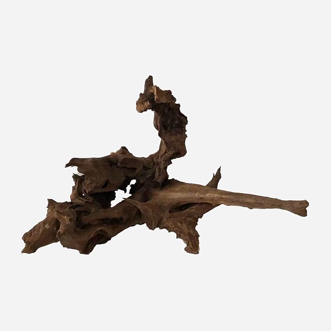 Natural Driftwood for Aquarium Decor, L23.62×W18.11×H16.14 Inches Large Drift Wood Decorations for Reptile Hide, Fish Tank, Optional Shapes