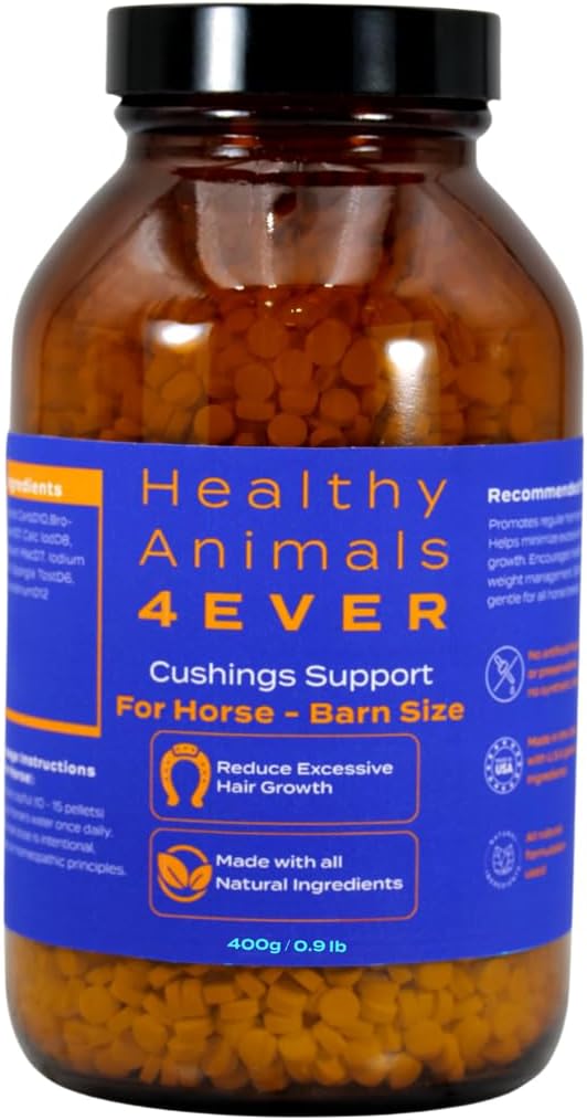 HA4E - Horse Digestive Support for Cushing’s Disease - Preventative Care - Highly Effective, Natural Homeopathic Supplement - Tablets, Barn Size (Extra Large)