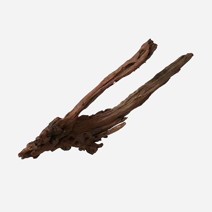 Natural Driftwood for Aquarium Decor, L21.26×W11.02×H14.57 Inches Large Drift Wood Decorations for Reptile Hide, Fish Tank, Optional Shapes