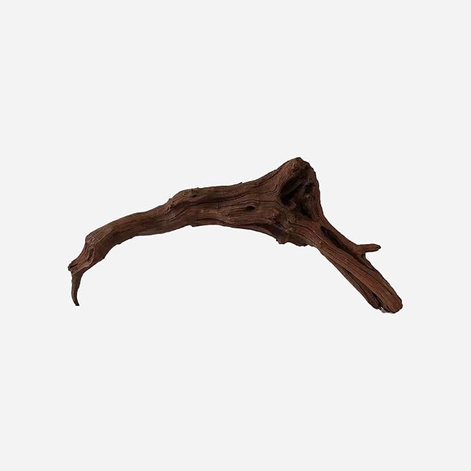 Natural Driftwood for Aquarium Decor, L24.8×W4.33×H14.96 Inches Large Drift Wood Decorations for Reptile Hide, Fish Tank, Optional Shapes