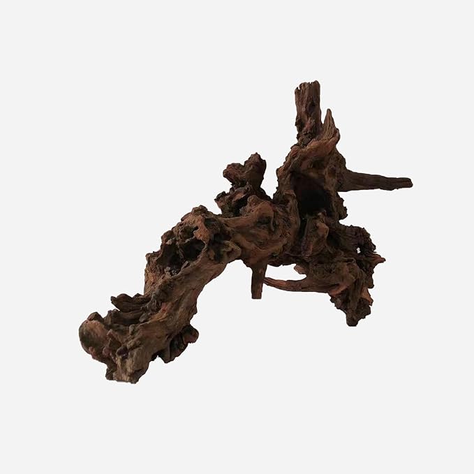 Natural Driftwood for Aquarium Decor, L25.98×W11.42×H16.54 Inches Large Drift Wood Decorations for Reptile Hide, Fish Tank, Optional Shapes