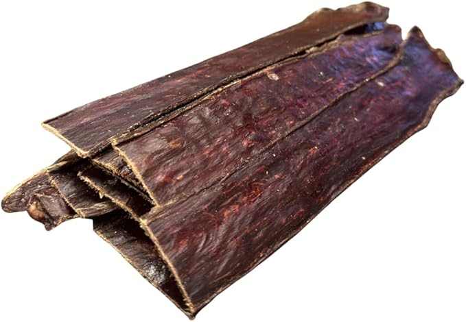 Amazing Dog Treats - Beef Esophagus Jerky for Dogs (10-12 Inch - 30 Pc/Pack) - Gullet Dog Chews