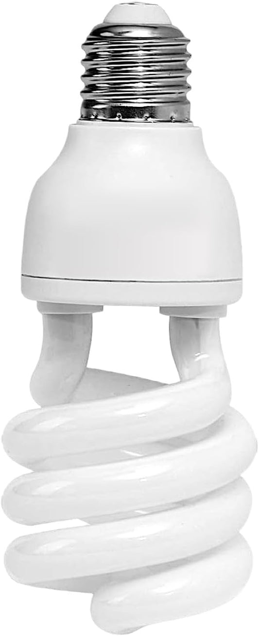 MRREPTILE UVB Reptile Lamp Light, 24W 10.0 UVB Bulb Light for Reptiles, UVA UVB Reptile Light, Desert Reptiles UVB Lamp for Bearded Dragon