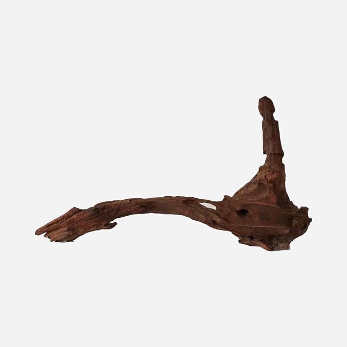 Natural Driftwood for Aquarium Decor, L18.9×W5.12×H11.02 Inches Large Drift Wood Decorations for Reptile Hide, Fish Tank, Optional Shapes
