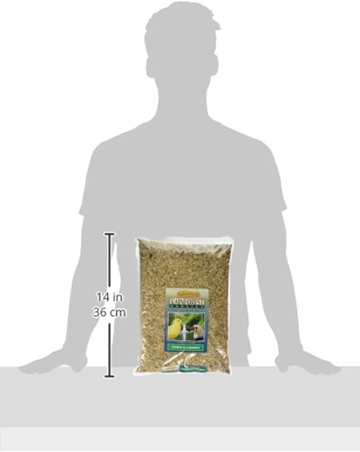 Canary & Finch Bird Food, 4 lbs Bag - Seed Mix for Canaries and Finches