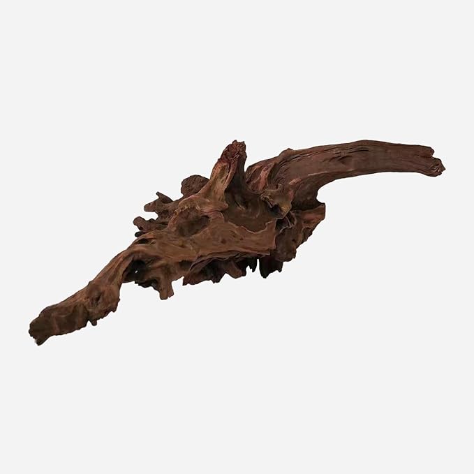 Natural Driftwood for Aquarium Decor, L15.75×W6.3×H14.17 Inches Large Drift Wood Decorations for Reptile Hide, Fish Tank, Optional Shapes