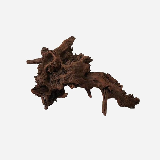 Natural Driftwood for Aquarium Decor, L25.98×W11.42×H16.54 Inches Large Drift Wood Decorations for Reptile Hide, Fish Tank, Optional Shapes