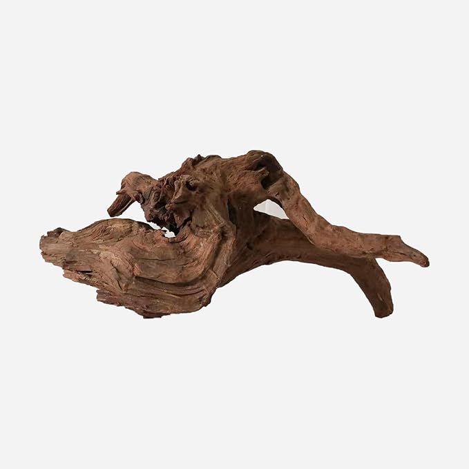 Natural Driftwood for Aquarium Decor, L18.5×W10.63×H7.48 Inches Large Drift Wood Decorations for Reptile Hide, Fish Tank, Optional Shapes