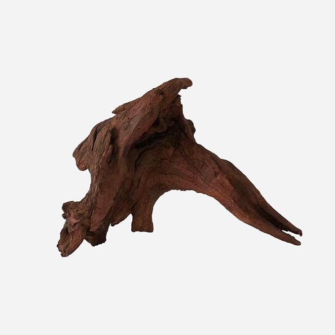 Natural Driftwood for Aquarium Decor, L17.72×W6.69×H11.81 Inches Large Drift Wood Decorations for Reptile Hide, Fish Tank, Optional Shapes