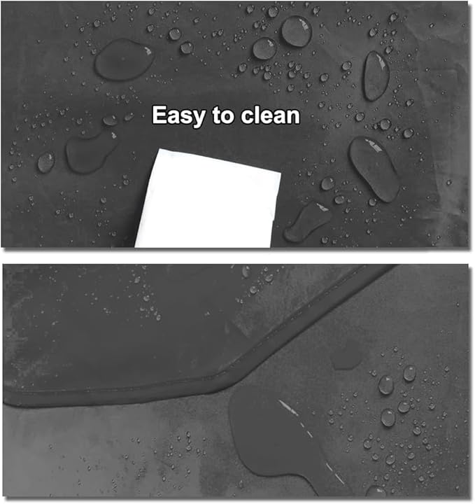 Amakunft 4Pcs Waterproof Hexagon Playpen Mat Washable Pee Pad Fit with Small Animal Playpen (42.5in x 41in) Reusable Pet Bedding Liner for Guinea Pig, Rabbit, Hamster, Chinchilla, Hedgehog