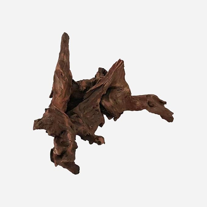 Natural Driftwood for Aquarium Decor, L15.75×W6.3×H14.17 Inches Large Drift Wood Decorations for Reptile Hide, Fish Tank, Optional Shapes
