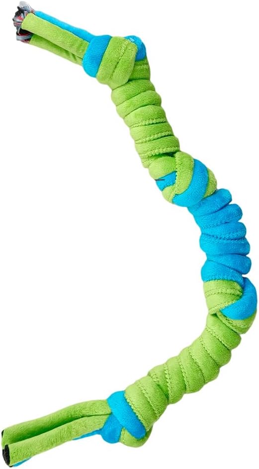 My Pet & Me - Durable 4-Knot Rope Dog Toy - Perfect for Puppies & Tough Chewers - Dog Chew Toy for Tug of War, and Interactive Play - Teething Toys for Puppies & Dogs