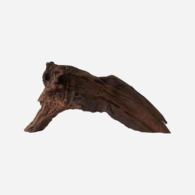 Natural Driftwood for Aquarium Decor, L20.87×W3.54×H9.45 Inches Large Drift Wood Decorations for Reptile Hide, Fish Tank, Optional Shapes