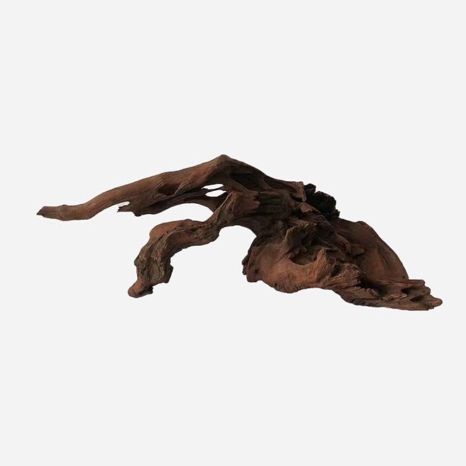Natural Driftwood for Aquarium Decor, L22.05×W14.17×H8.66 Inches Large Drift Wood Decorations for Reptile Hide, Fish Tank, Optional Shapes
