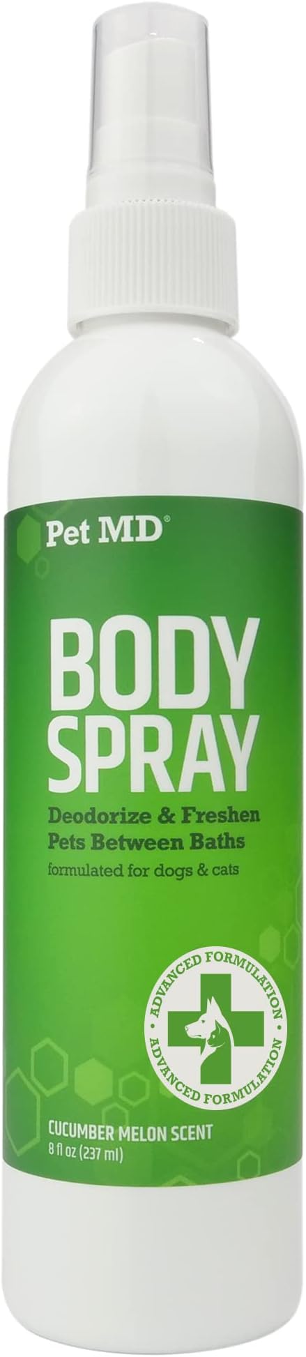 Pet MD Salmon Omega Bites & Ear Wipes & Oatmeal + Aloe Shampoo & Cucumber Melon Body Spray