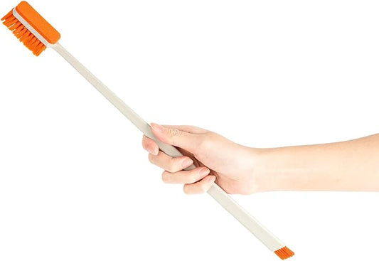 1PCS Small Aquarium Cleaning Tool, Algae Scraper for Fish Tank, Long Handle Aquarium Brush, Fish Tank Cleaner Adapted for Glass and Acrylic Aquariums (Longer)