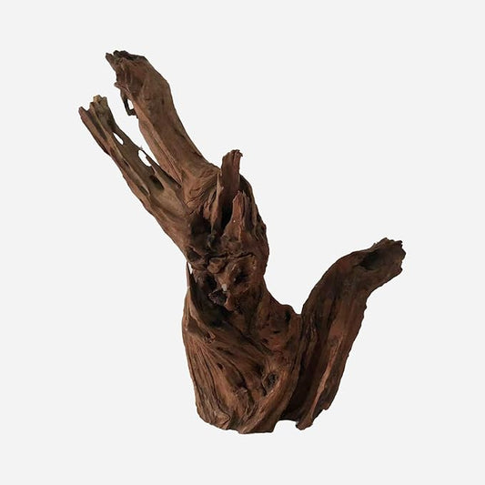 Natural Driftwood for Aquarium Decor, L17.72×W6.3×H19.69 Inches Large Drift Wood Decorations for Reptile Hide, Fish Tank, Optional Shapes