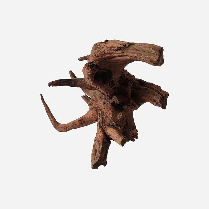 Natural Driftwood for Aquarium Decor, L14.96×W9.84×H7.87 Inches Large Drift Wood Decorations for Reptile Hide, Fish Tank, Optional Shapes