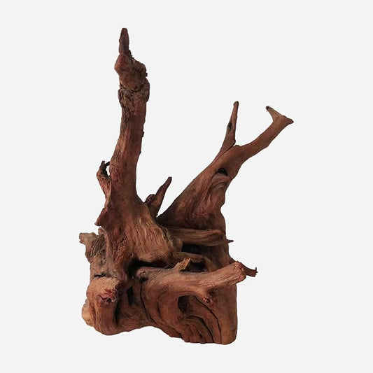 Natural Driftwood for Aquarium Decor, L11.81×W12.99×H12.6 Inches Large Drift Wood Decorations for Reptile Hide, Fish Tank, Optional Shapes