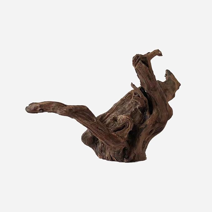 Natural Driftwood for Aquarium Decor, L23.62×W7.87×H12.6 Inches Large Drift Wood Decorations for Reptile Hide, Fish Tank, Optional Shapes