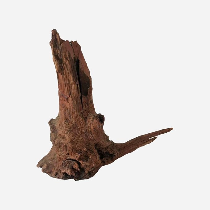 Natural Driftwood for Aquarium Decor, L19.69×W8.27×H17.72 Inches Large Drift Wood Decorations for Reptile Hide, Fish Tank, Optional Shapes