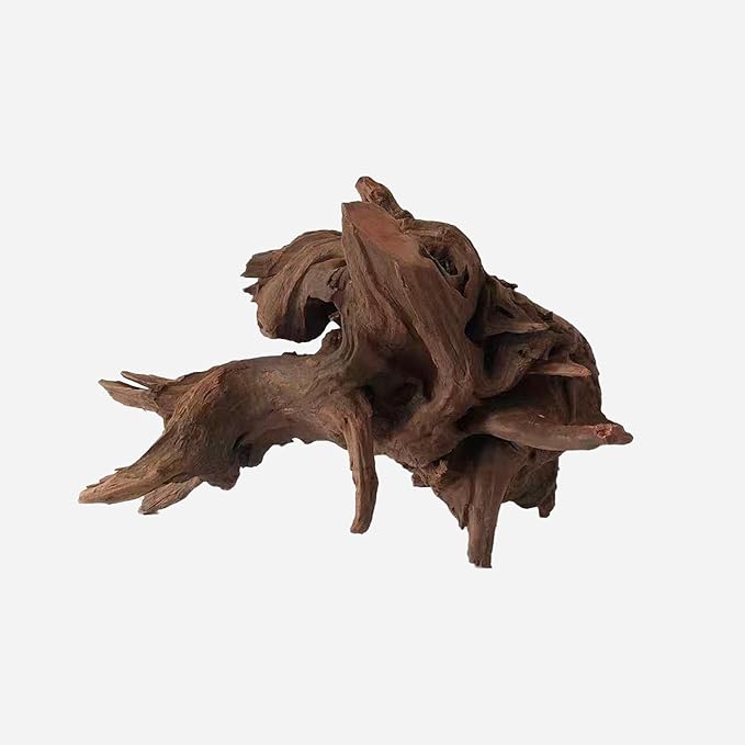Natural Driftwood for Aquarium Decor, L16.54×W12.99×H11.81 Inches Large Drift Wood Decorations for Reptile Hide, Fish Tank, Optional Shapes