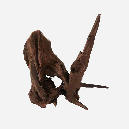 Natural Driftwood for Aquarium Decor, L14.57×W11.81×H12.2 Inches Large Drift Wood Decorations for Reptile Hide, Fish Tank, Optional Shapes