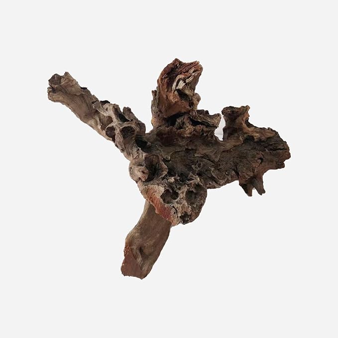 Natural Driftwood for Aquarium Decor, L13.39×W7.87×H11.02 Inches Large Drift Wood Decorations for Reptile Hide, Fish Tank, Optional Shapes