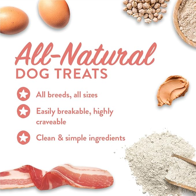 Portland Pet Food Company Pumpkin Dog Treats Healthy Biscuits for Small Medium & Large Dogs - Grain-Free, Human-Grade, All Natural Cookies, Snacks & Puppy Training Treats - Made in The USA - 5 oz
