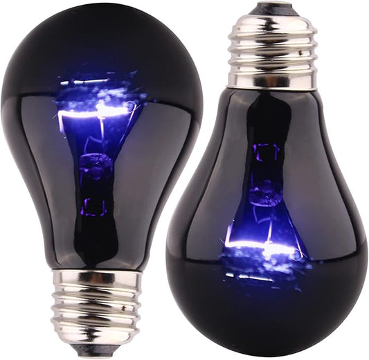 Aiicioo Reptile Heat Lamp - 100 Watt Reptile Night Heat Bulb Terrarium Moon-Like Light Bulbs for Reptiles Bearded Dragon Gecko Snake Turtle Lizard Tank