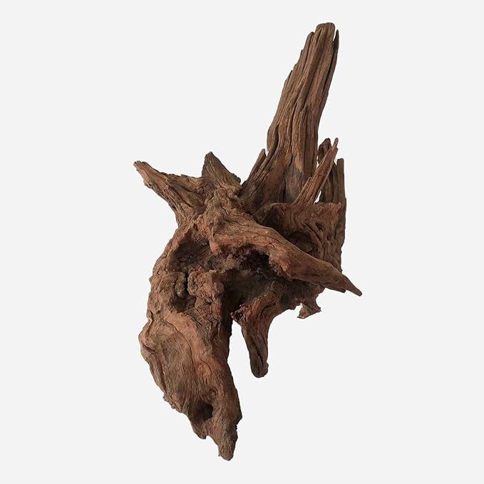 Natural Driftwood for Aquarium Decor, L15.75×W11.02×H17.32 Inches Large Drift Wood Decorations for Reptile Hide, Fish Tank, Optional Shapes